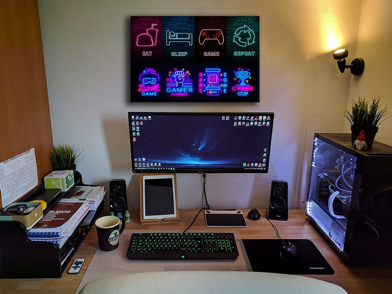 Game Room Wall Décor Canvas Art