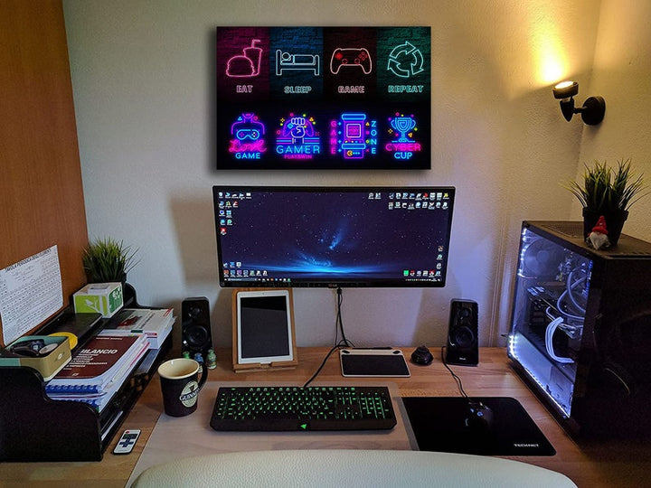 Game Room Wall Décor Canvas Art