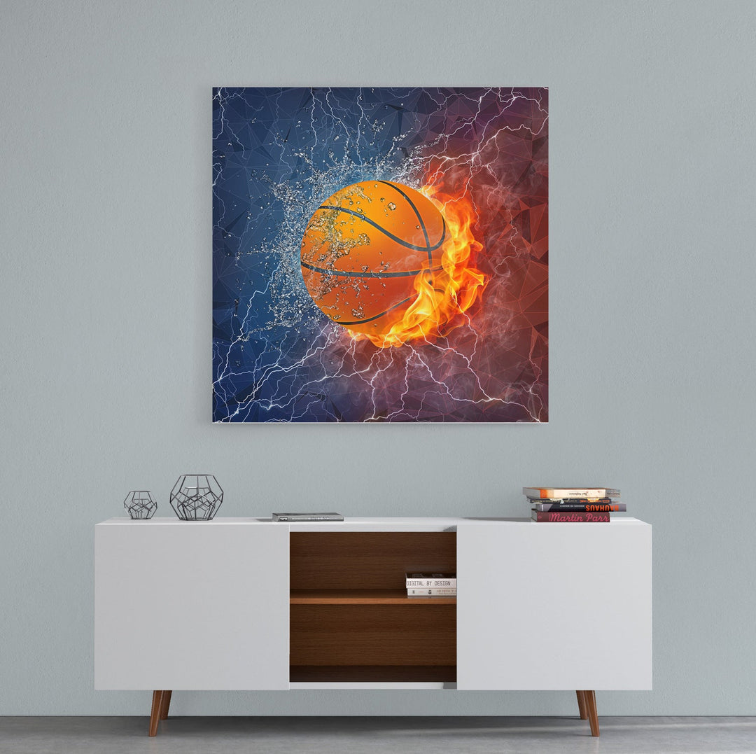 Basketball Canvas Wall Art