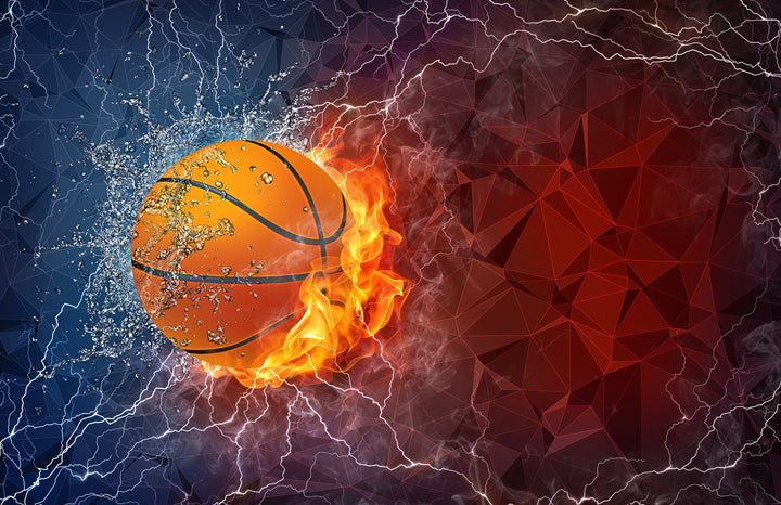 Basketball Canvas Wall Art