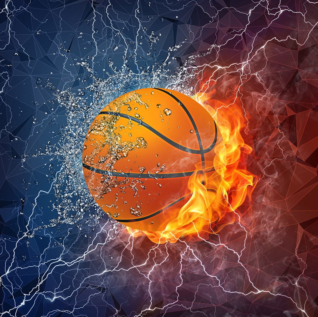 Basketball Canvas Wall Art