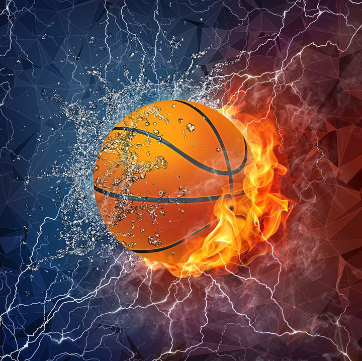 Basketball Canvas Wall Art