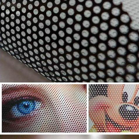 One Way Vision Privacy Film for Solvent Ink Printers