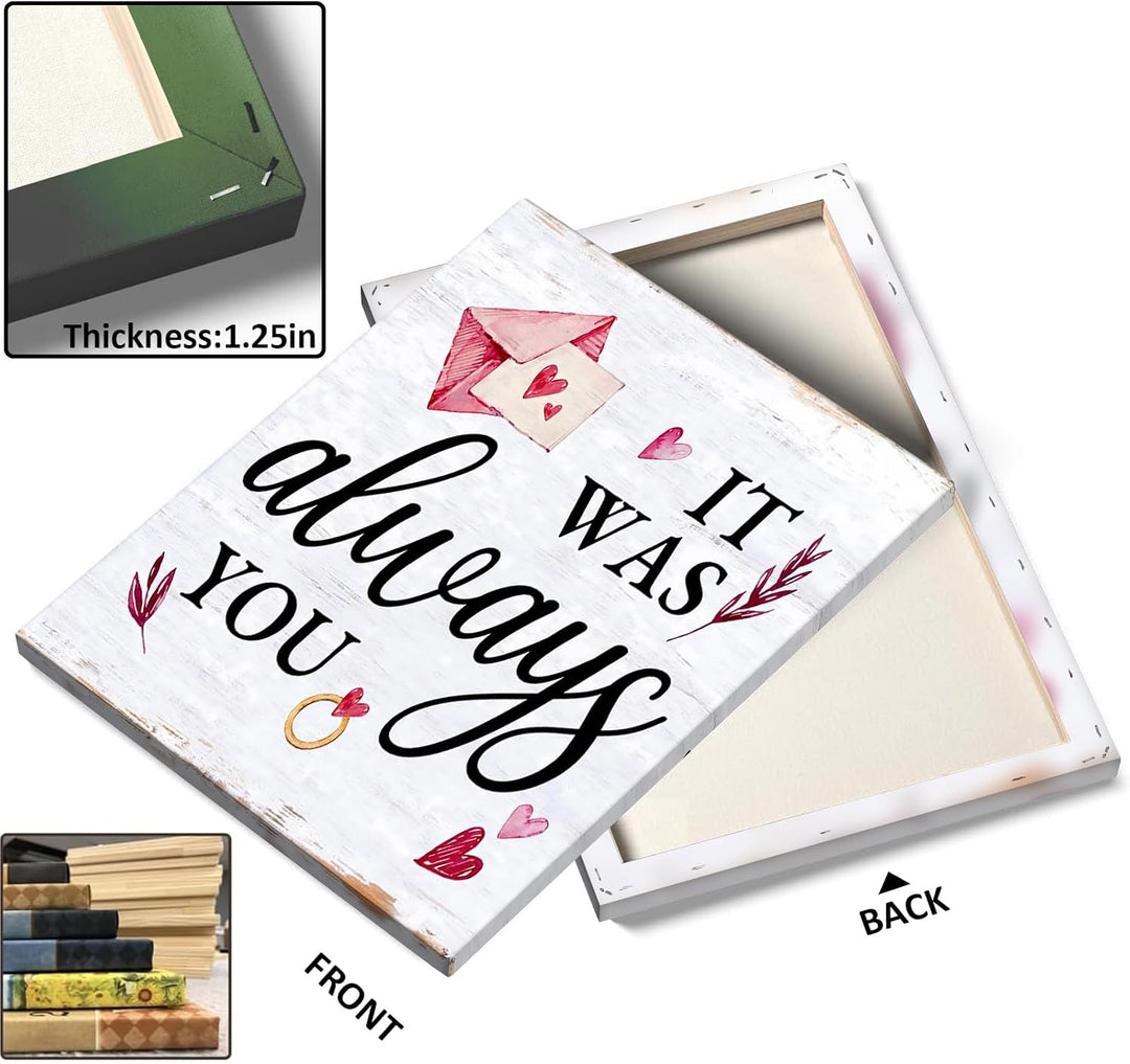 Love Letter Print "It Was Always You"