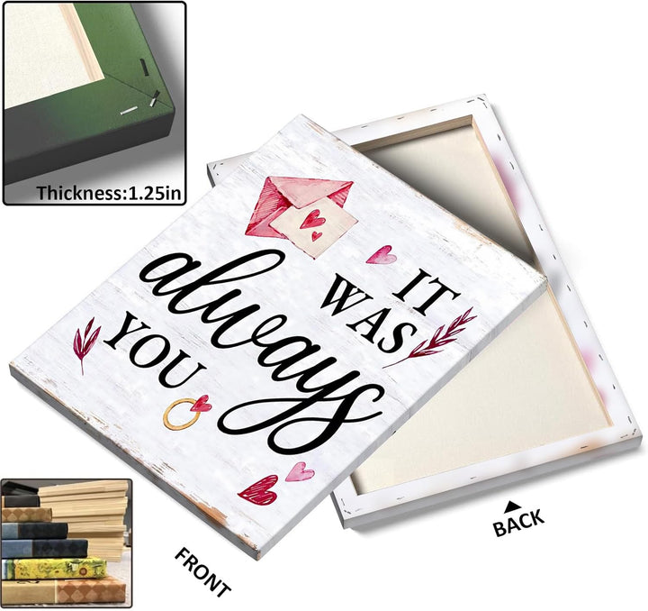 Love Letter Print "It Was Always You"