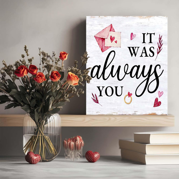 Love Letter Print "It Was Always You"