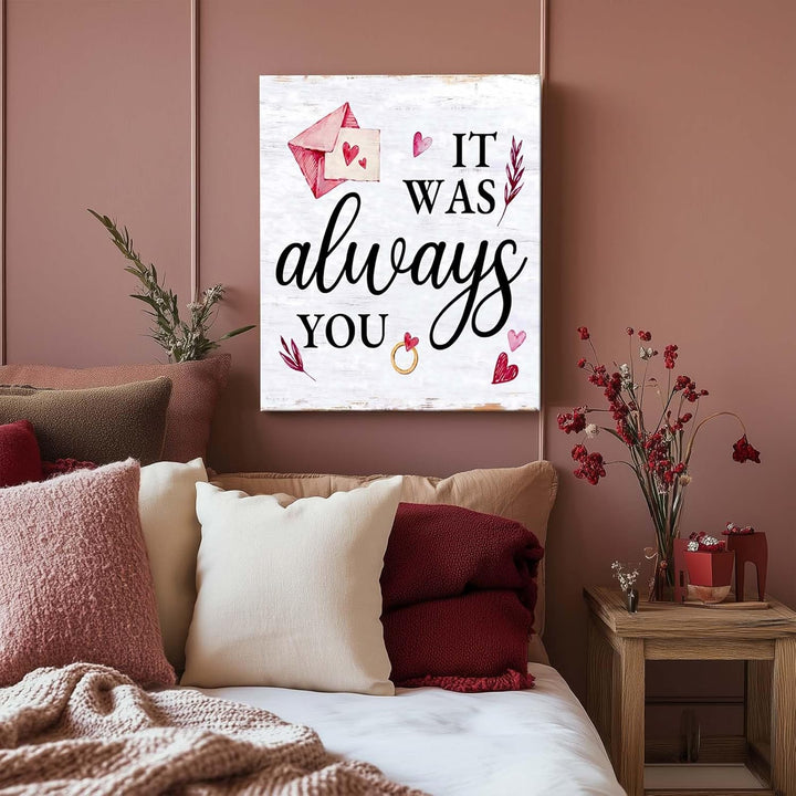 Love Letter Print "It Was Always You"