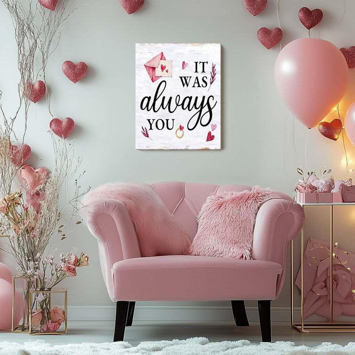 Love Letter Print "It Was Always You"
