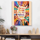 Inclusive Classroom Wall Art – In This Room You Are Valued