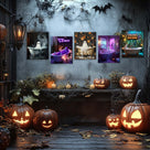 Dying to Relax Halloween Bathroom Wall Art