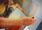 Dancing Lady Oil Paintings on Canvas