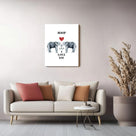 "Boop I Love You" Adorable Elephant