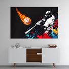 BaseBall-CanvasArt-FireBall