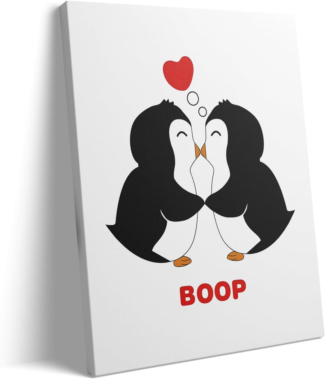 "Boop Penguins in Love" Adorable Design