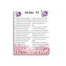 Salmo 91 En Español Para Pared, Psalm 91 Wall Art