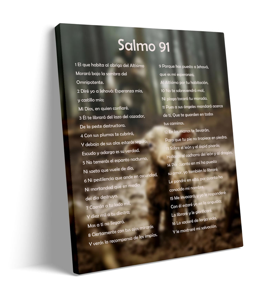 Salmo 91 Style B / 8 x 10