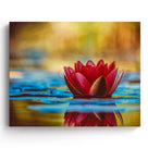 Mystical Lotus Water Wall Art