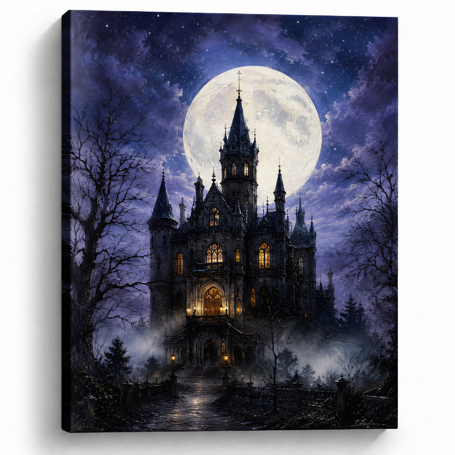 Purple Night / 8"L x 10"W