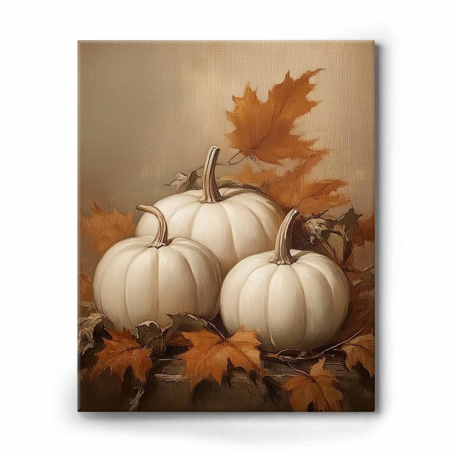 8x10 / Soft Vintage Fall Still Life Painting
