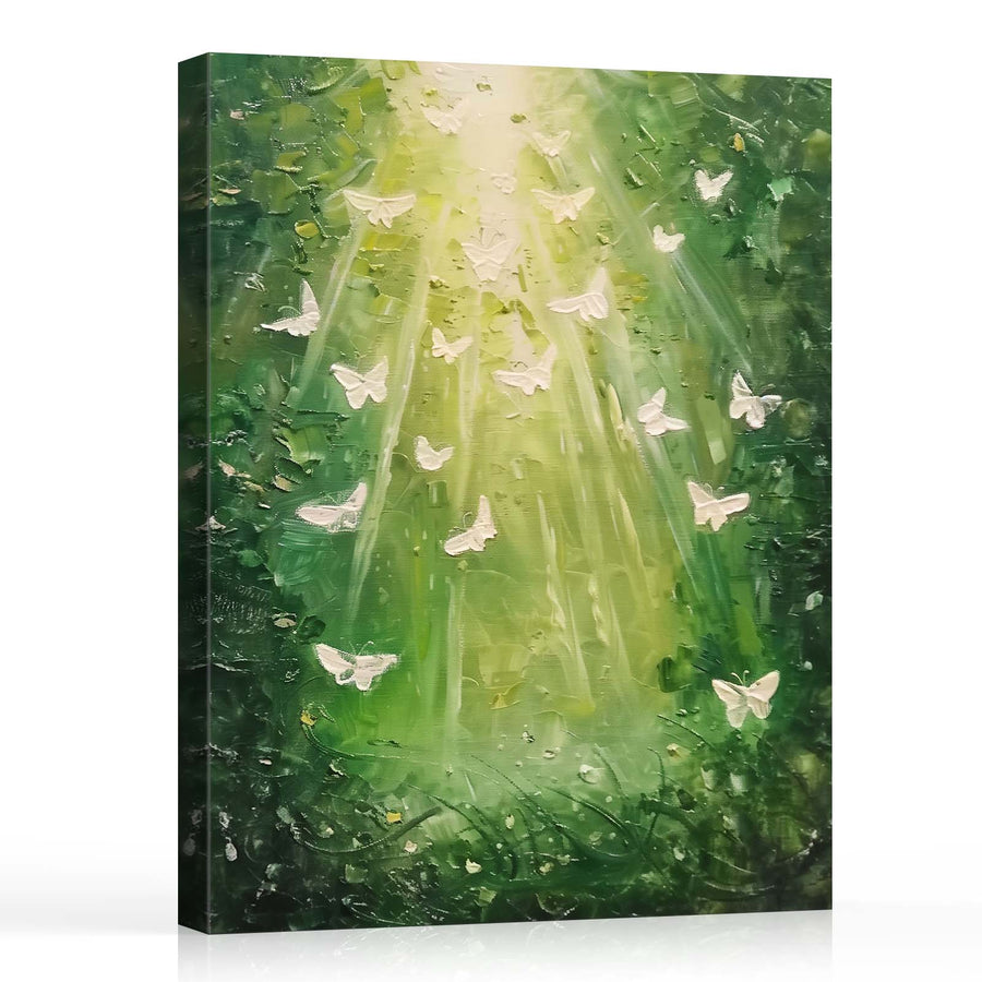 Butterflies in the Sunlit Meadow / 8x10