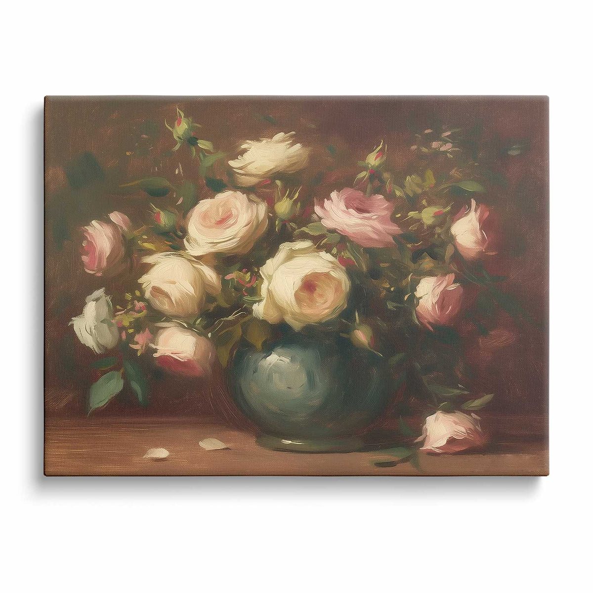 Romantic Rose Bouquet Wall Art