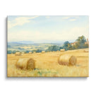 Golden Harvest Wheat Field Wall Art