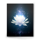 Mystical Lotus Water Wall Art