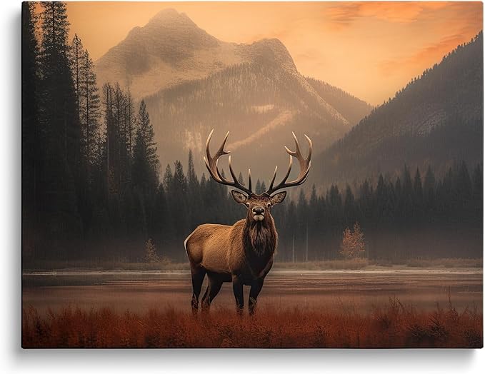 Yellow Autumn Elk