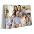 Personalized Family Canvas Print – Custom Family Photo Wall Art