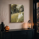 Little Ghosts at Play Halloween Canvas Wall Art for Kids