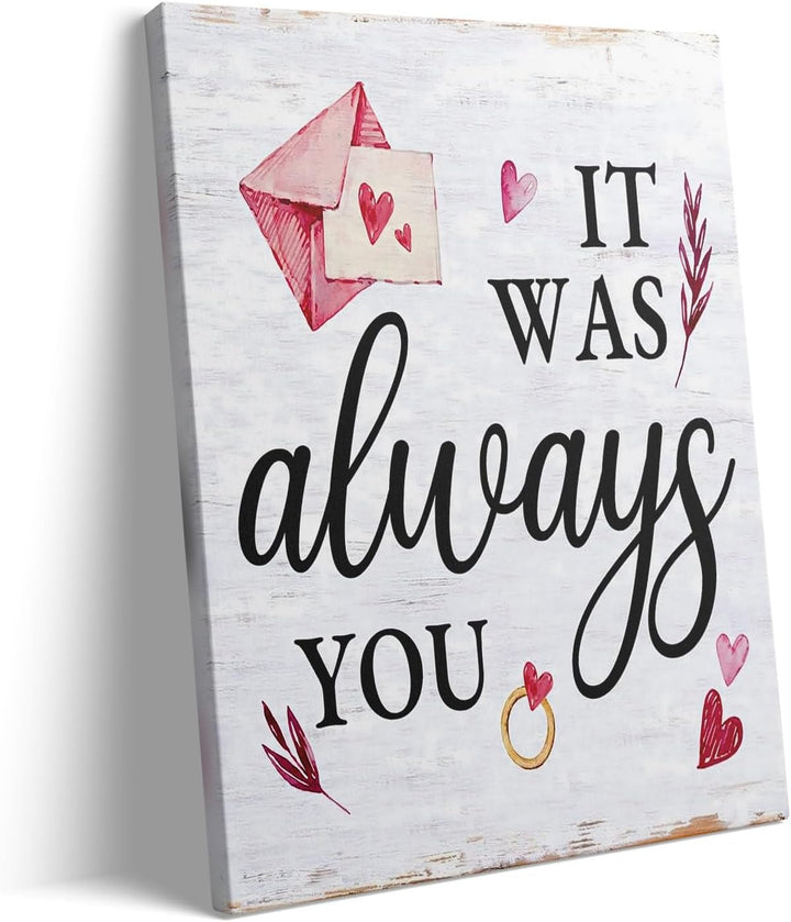 Love Letter Print "It Was Always You"