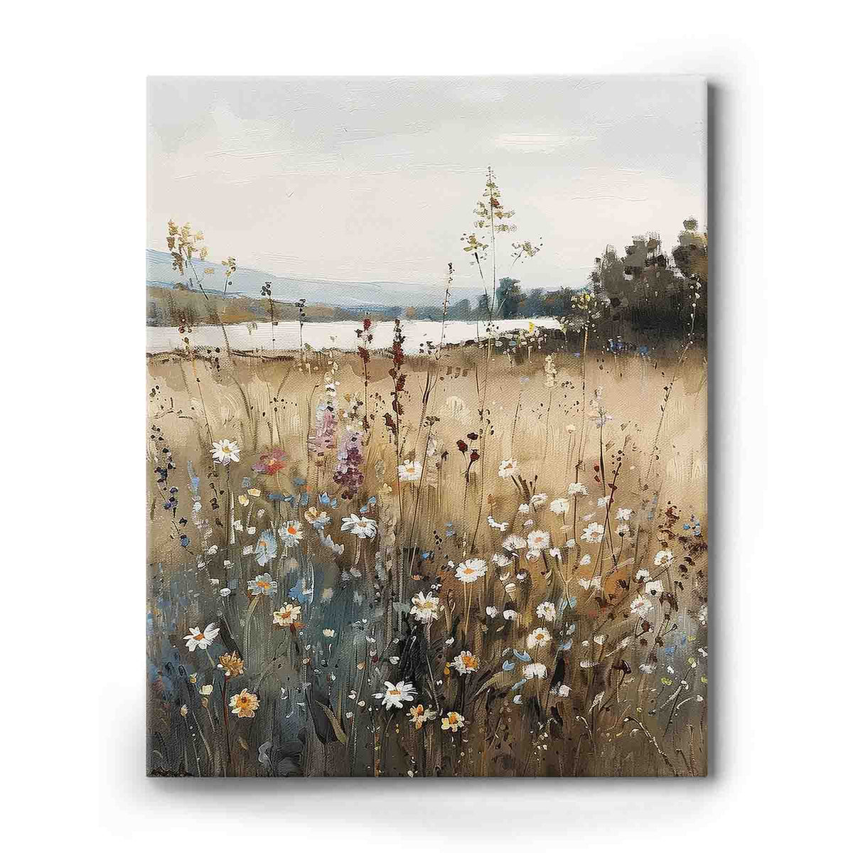 Wildflower Meadow Landscape Wall Art