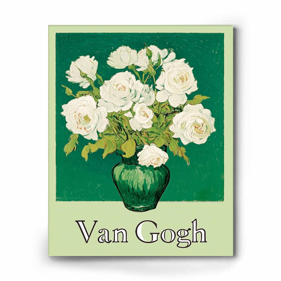 Van Gogh White Roses Wall Art