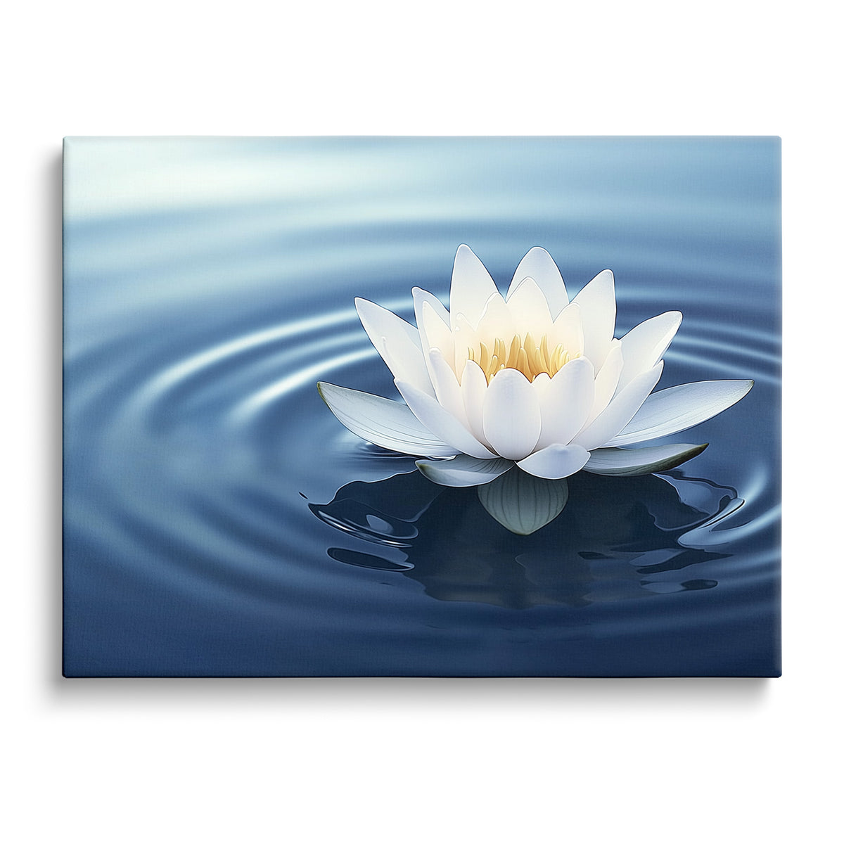Mystical Lotus Water Wall Art