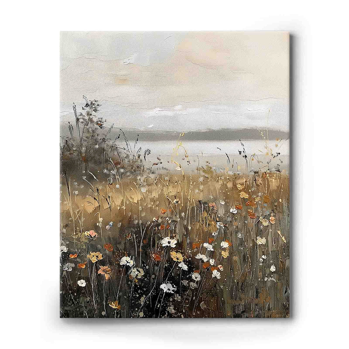 Wildflower Meadow Landscape Wall Art