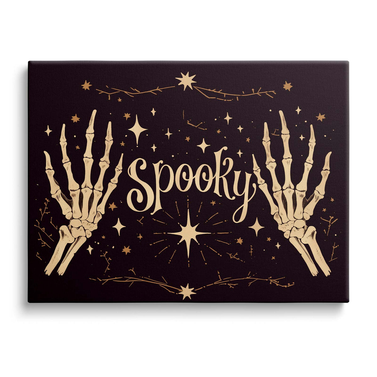Spooky Skeleton Halloween Wall Art