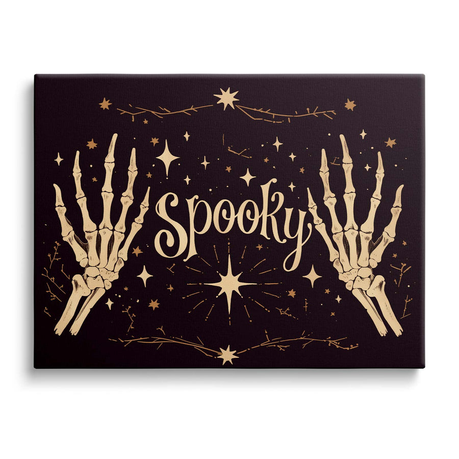 Spooky Skeleton Halloween Wall Art