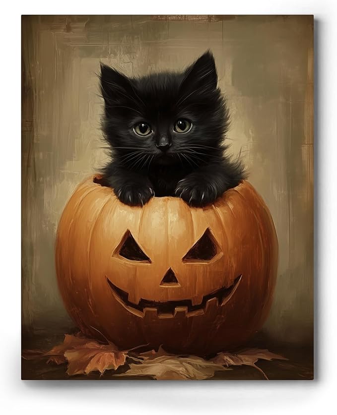 Black Cat Pumpkin