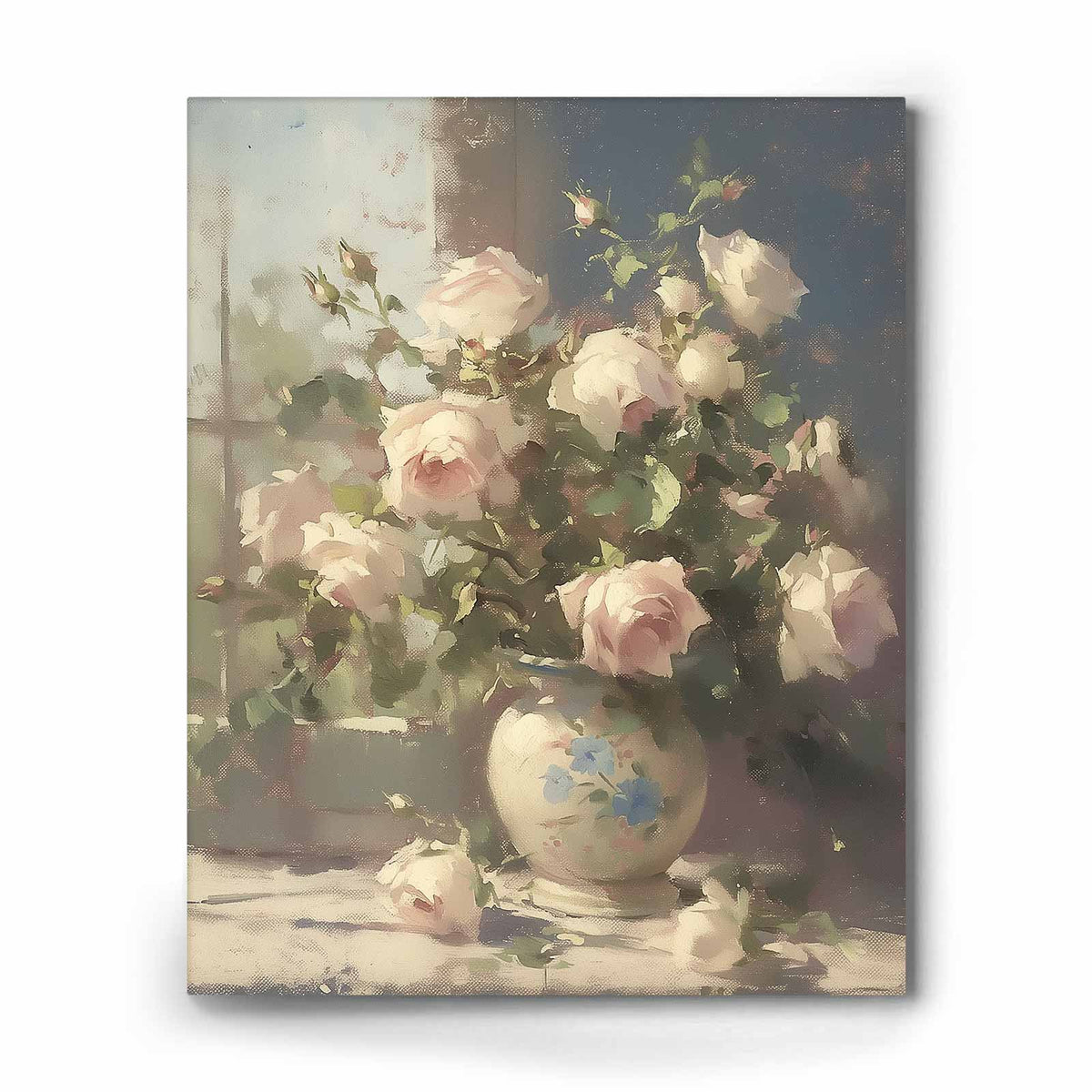 Romantic Rose Bouquet Wall Art