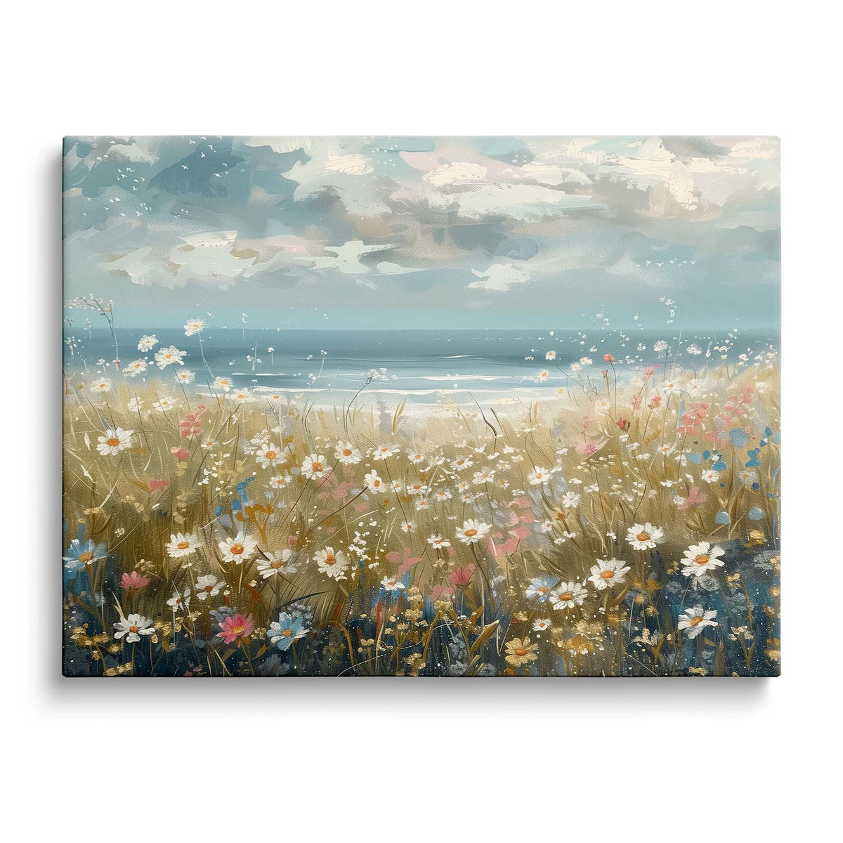 Coastal Wildflower Meadow Wall Art