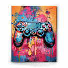 Colorful Gaming Gear Wall Art Set