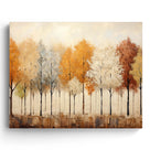Modern Abstract Autumn Tree Landscape Painting Forest Wall Art