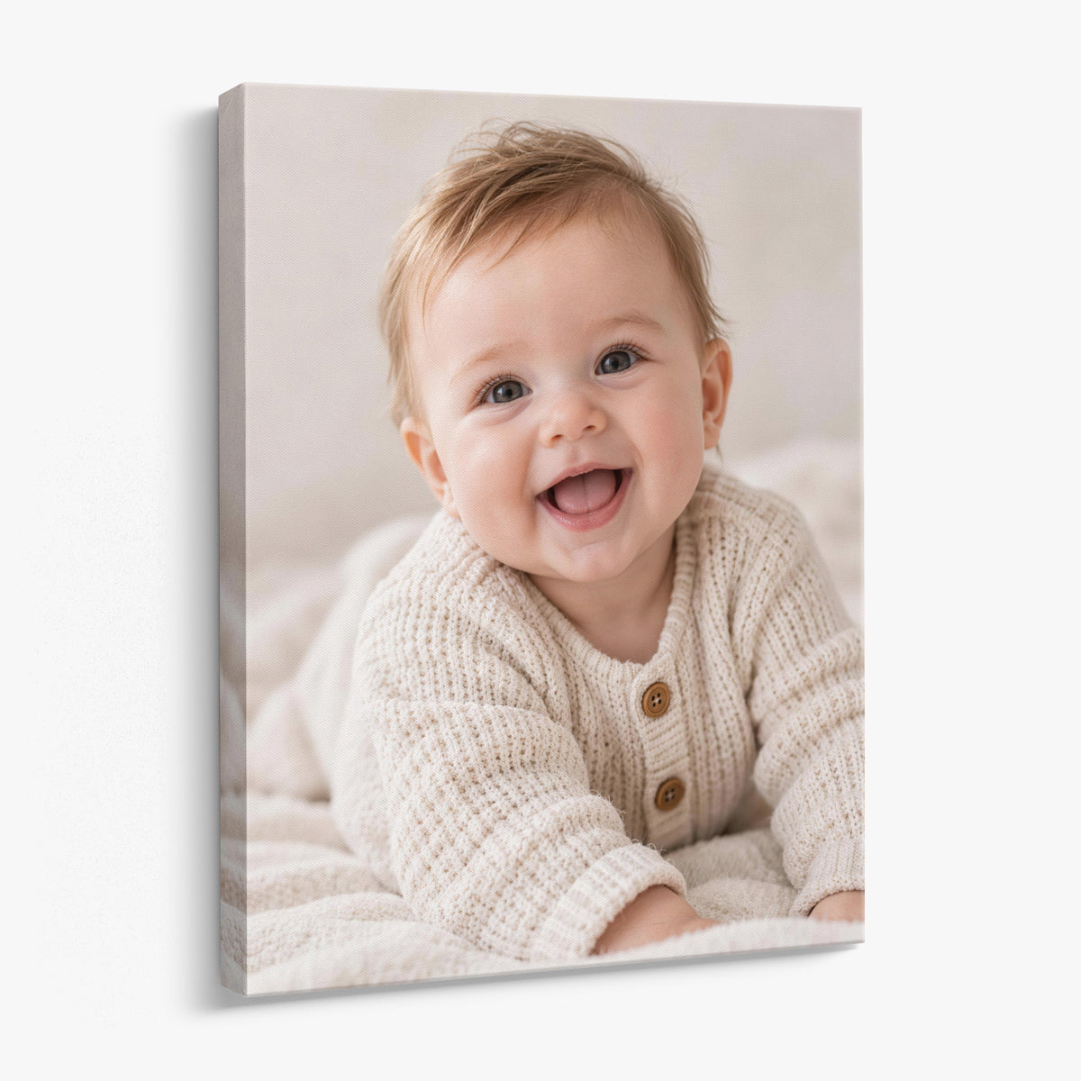 Personalized Kids Canvas Print – Custom Baby and Children Photo Wall Art