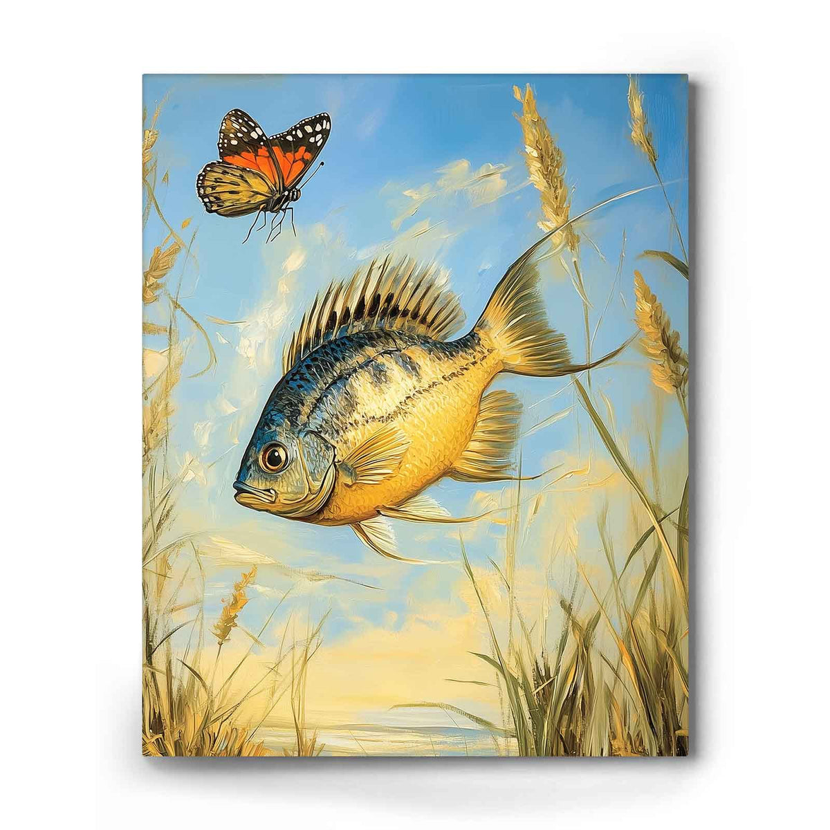 Bluegill Fish Nature Wall Art