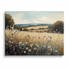 Wildflower Wheat Field Wall Art