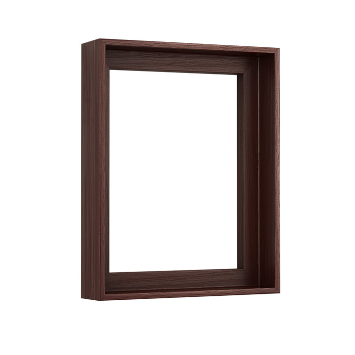 Canvas Floating Frame for Finished Canvas Artwork, Oil Painting Floater Frame for 1.25 Inch Deep Canvas, Gallery Style Picture Frame for Wall Decor with Mounting Hardware