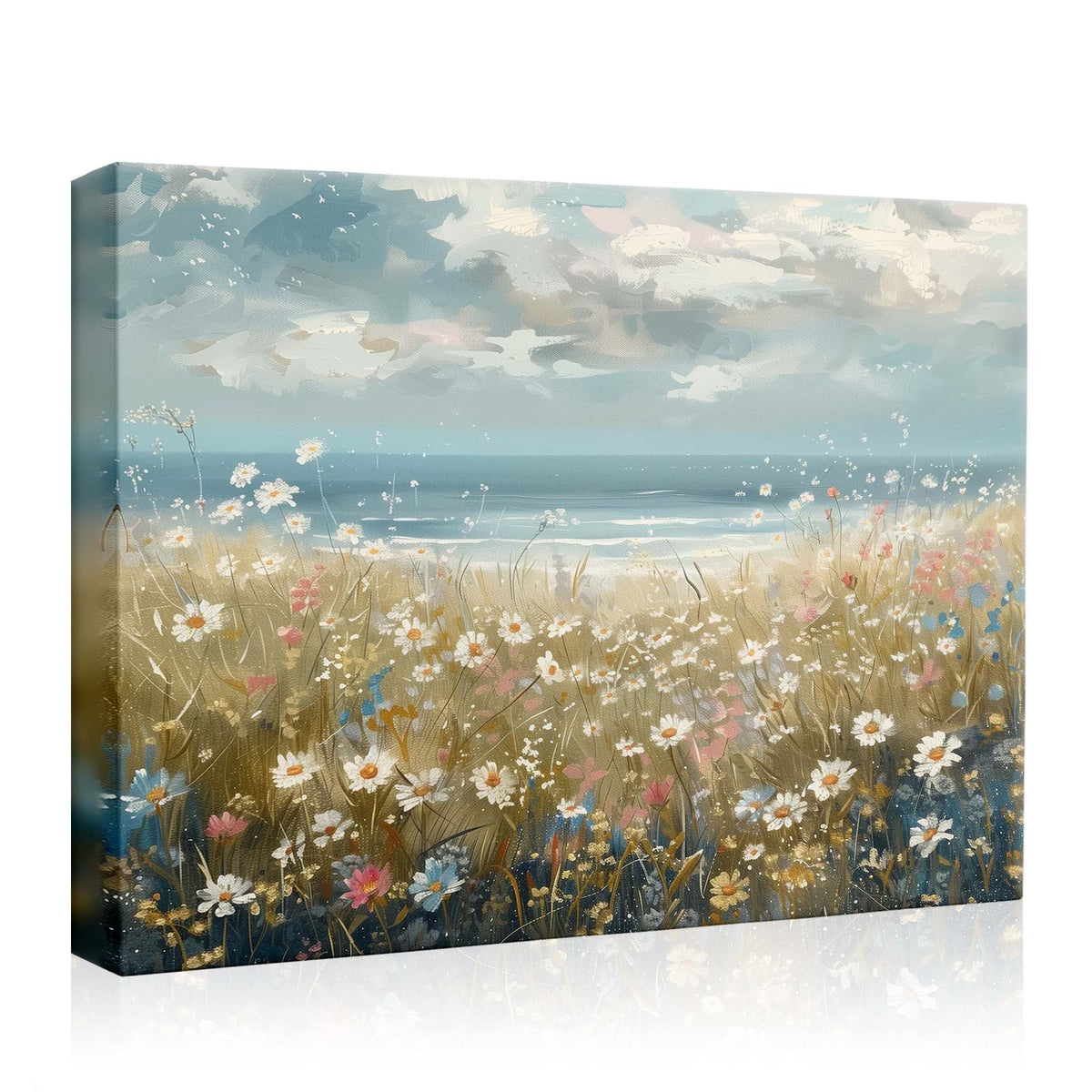 Coastal Wildflower Meadow Wall Art