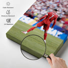Cristiano Ronaldo No. 7 Portugal Canvas Wall Art – Soccer Stadium Print