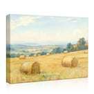 Golden Harvest Wheat Field Wall Art