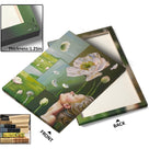 Ethereal Green Botanical Portrait Wall Art